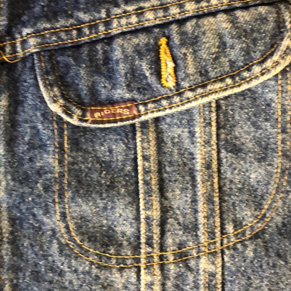 Vintage Men’s Riders Denim Jacket Large - Picture 8 of 8